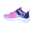 Zapatillas Skechers zapatos Niña modelo Rainbow Cruisers Violeta Velcro