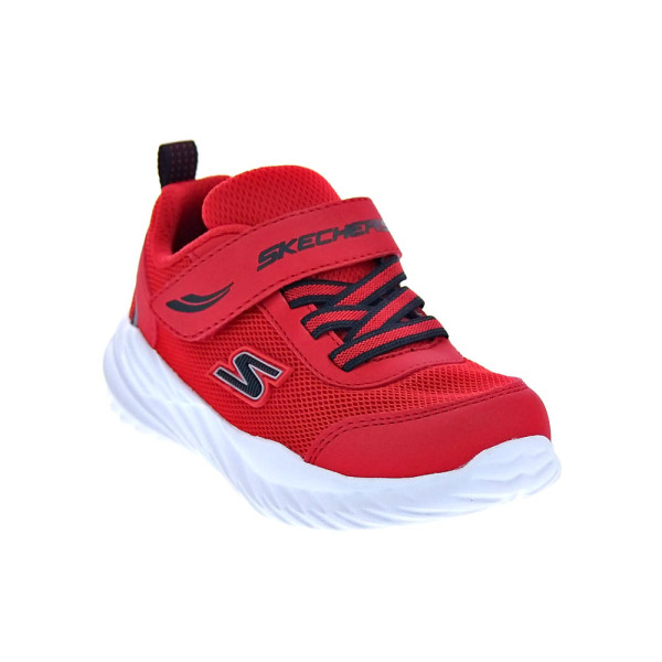 Zapatillas Skechers zapatos Niño modelo Nitro Rojo Velcro