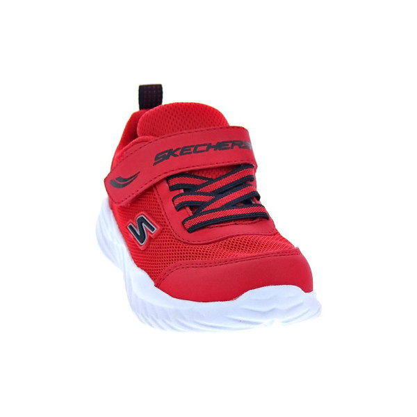 Zapatillas Skechers zapatos Niño modelo Nitro Rojo Velcro