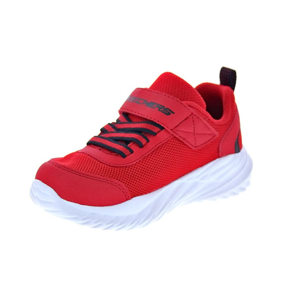Zapatillas Skechers zapatos Niño modelo Nitro Rojo Velcro