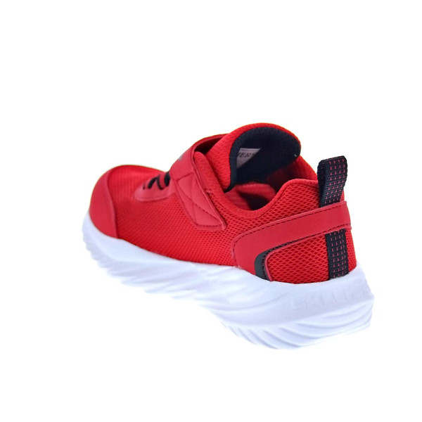Zapatillas Skechers zapatos Niño modelo Nitro Rojo Velcro