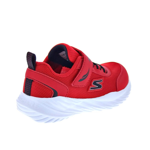 Zapatillas Skechers zapatos Niño modelo Nitro Rojo Velcro