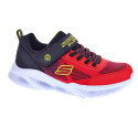 Zapatillas Skechers zapatos Niño modelo Meteor Rojo Velcro