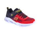 Zapatillas Skechers zapatos Niño modelo Meteor Rojo Velcro
