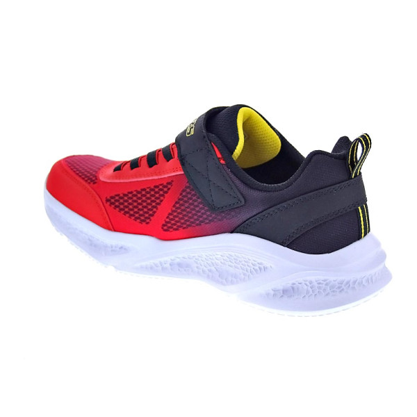 Zapatillas Skechers zapatos Niño modelo Meteor Rojo Velcro