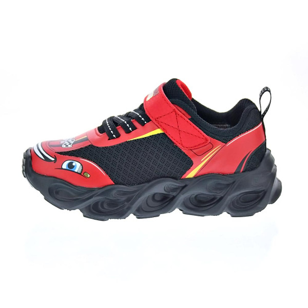 Zapatillas Skechers zapatos Niño modelo Thermo Flash Negro Velcro