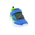 Zapatillas Skechers zapatos Niño modelo Microspec Advance Azul Velcro