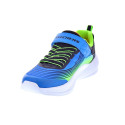 Zapatillas Skechers zapatos Niño modelo Microspec Advance Azul Velcro