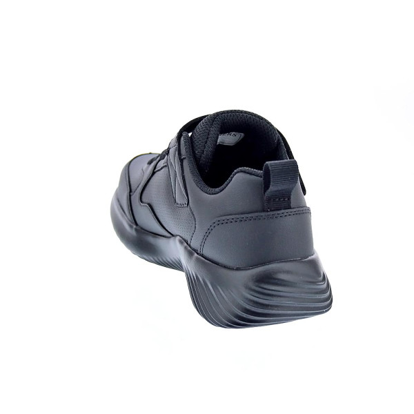 Zapatillas Skechers zapatos Niño modelo Colegial Bounder Negro Velcro