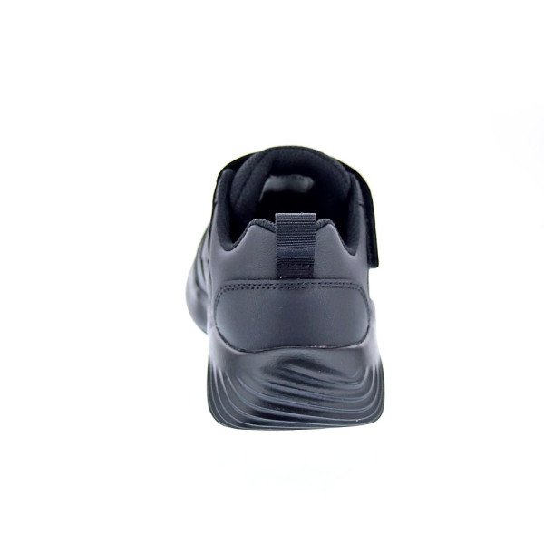 Zapatillas Skechers zapatos Niño modelo Colegial Bounder Negro Velcro