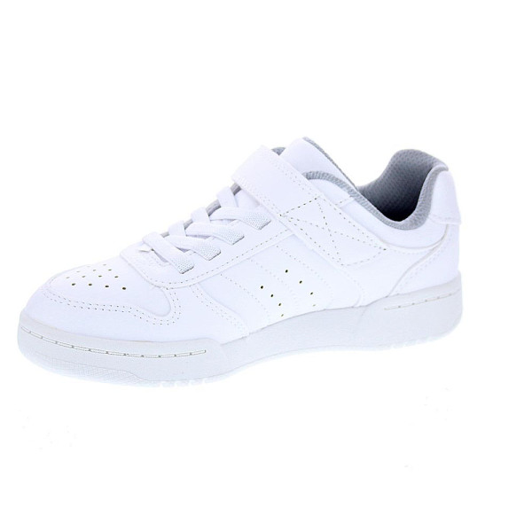 Zapatillas Skechers zapatos Niño modelo Quick Street Blanco Velcro