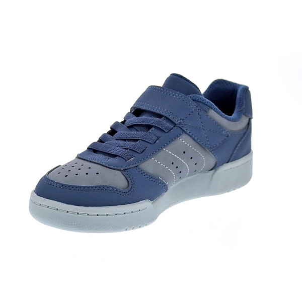 Zapatillas Skechers zapatos Niño modelo Quick Street Azul Velcro