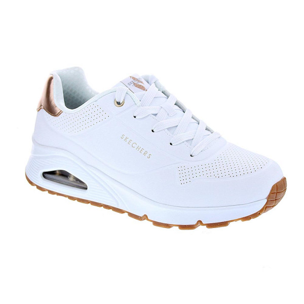 Zapatillas Skechers zapatos Mujer modelo Uno Gen Blanco Cordón