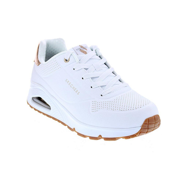 Zapatillas Skechers zapatos Mujer modelo Uno Gen Blanco Cordón