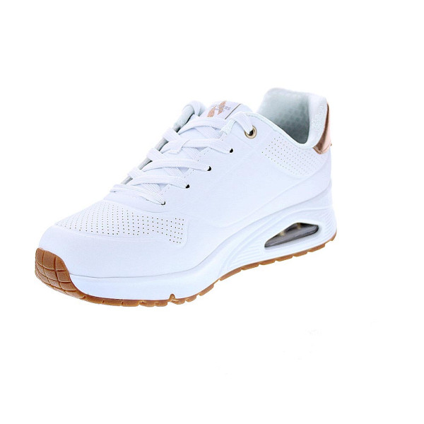 Zapatillas Skechers zapatos Mujer modelo Uno Gen Blanco Cordón