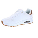 Zapatillas Skechers zapatos Mujer modelo Uno Gen Blanco Cordón