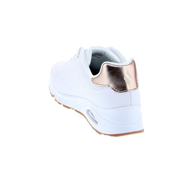 Zapatillas Skechers zapatos Mujer modelo Uno Gen Blanco Cordón