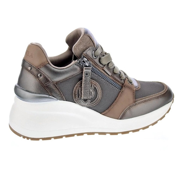 Zapatillas Carmela zapatos Mujer modelo 16184402 Gris Cordón