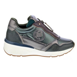 Zapatillas Carmela zapatos Mujer modelo 16183007 Verde Cremallera