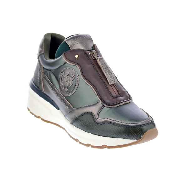 Zapatillas Carmela zapatos Mujer modelo 16183007 Verde Cremallera