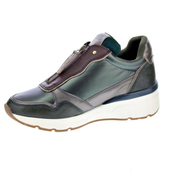 Zapatillas Carmela zapatos Mujer modelo 16183007 Verde Cremallera