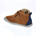 Botines Gioseppo zapatos Niño modelo Wirt Marrón Velcro