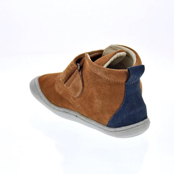 Botines Gioseppo zapatos Niño modelo Wirt Marrón Velcro