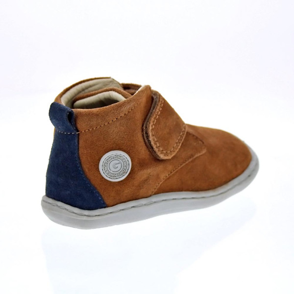 Botines Gioseppo zapatos Niño modelo Wirt Marrón Velcro