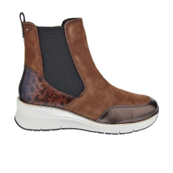 Botines Tamaris zapatos Mujer modelo 25448 Marrón Cremallera