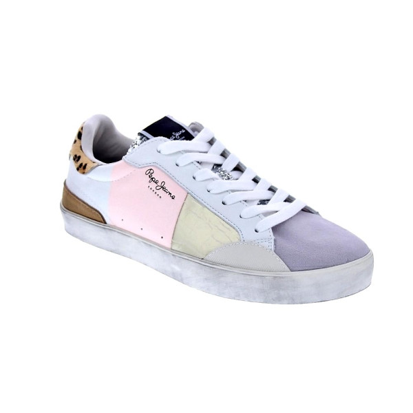 Zapatillas Pepe Jeans zapatos Mujer modelo Lane Street Blanco Cordón