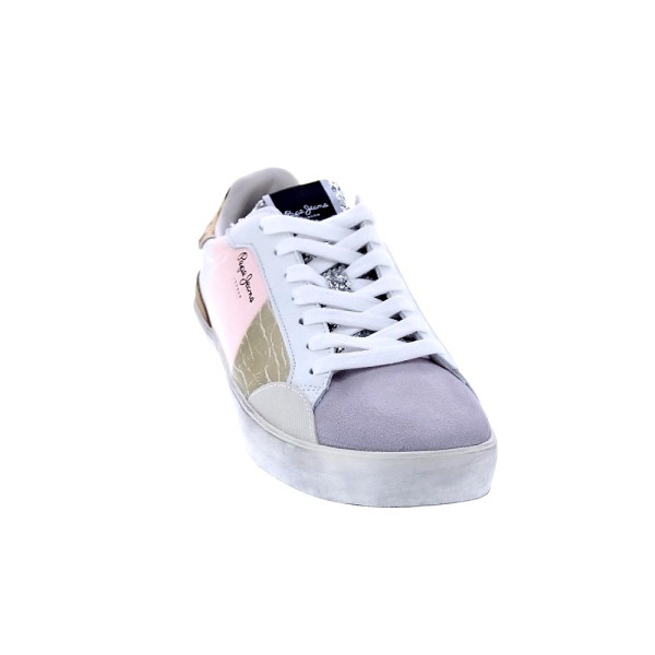 Zapatillas Pepe Jeans zapatos Mujer modelo Lane Street Blanco Cordón