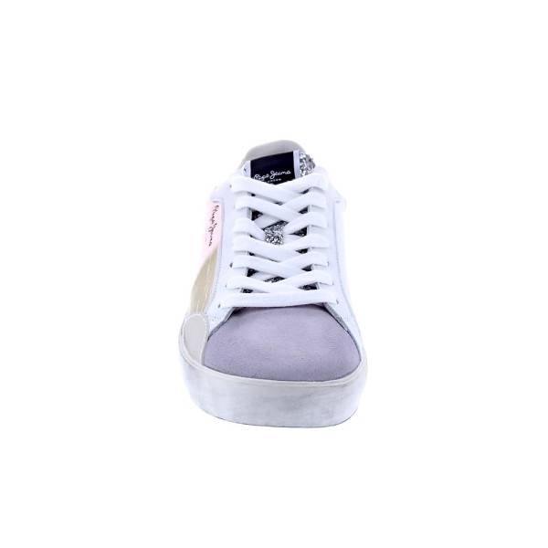 Zapatillas Pepe Jeans zapatos Mujer modelo Lane Street Blanco Cordón