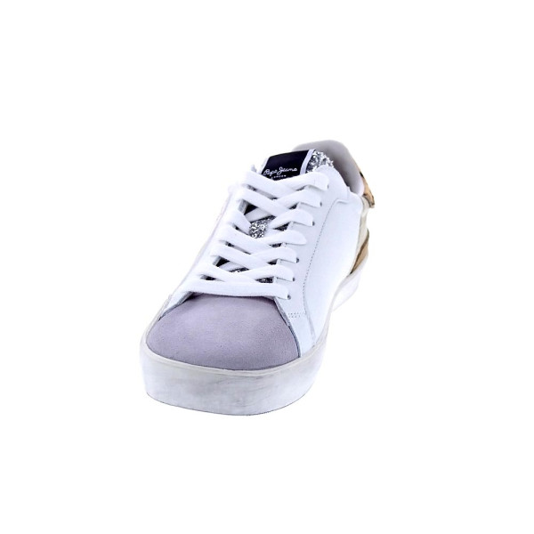 Zapatillas Pepe Jeans zapatos Mujer modelo Lane Street Blanco Cordón