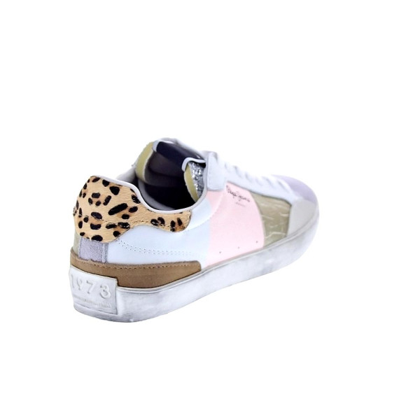 Zapatillas Pepe Jeans zapatos Mujer modelo Lane Street Blanco Cordón