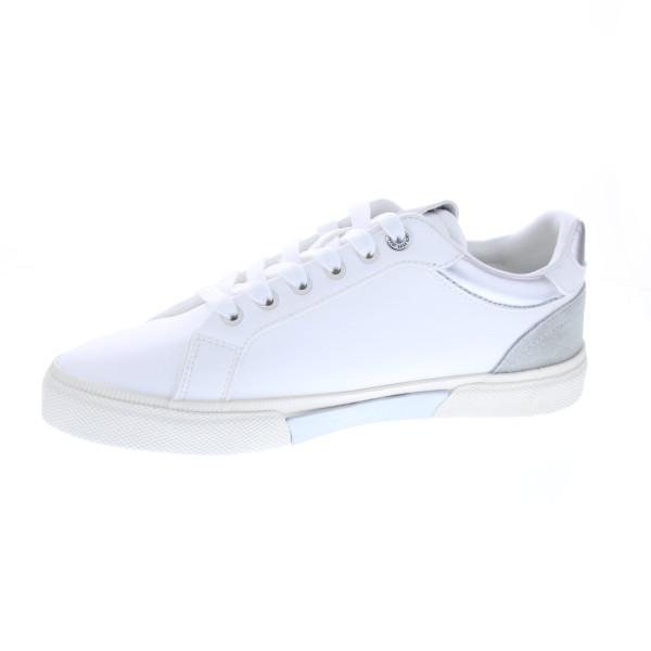 Zapatillas Pepe Jeans zapatos Mujer modelo Kenton Court Blanco Cordón