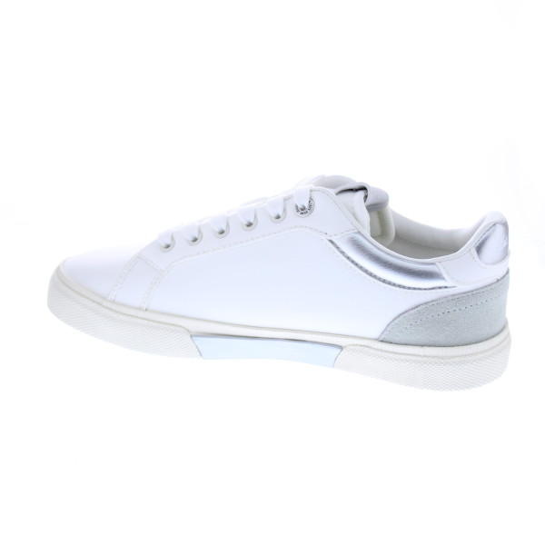 Zapatillas Pepe Jeans zapatos Mujer modelo Kenton Court Blanco Cordón
