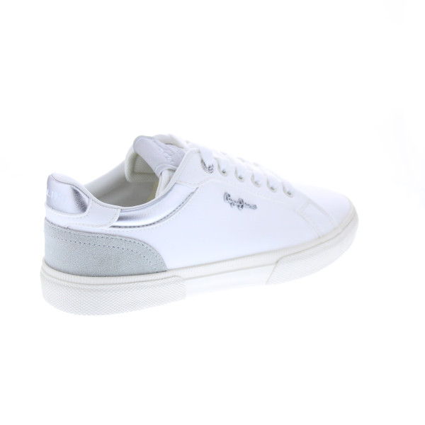 Zapatillas Pepe Jeans zapatos Mujer modelo Kenton Court Blanco Cordón