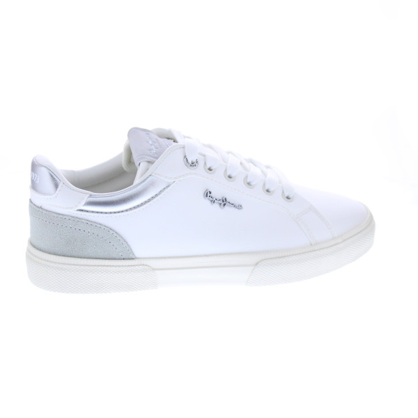 Zapatillas Pepe Jeans zapatos Mujer modelo Kenton Court Blanco Cordón