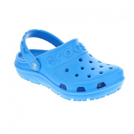 Zuecos Crocs zapatos Niño modelo Crocs Hilo Clog Kids celeste Azul 