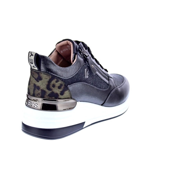 Zapatillas Keys zapatos Mujer modelo K9816 Negro Cordón