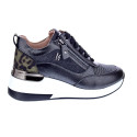 Zapatillas Keys zapatos Mujer modelo K9816 Negro Cordón