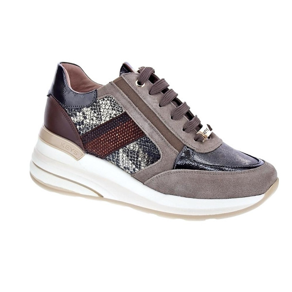 Zapatillas Keys zapatos Mujer modelo K9952 Marrón Cordón