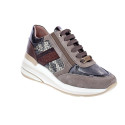 Zapatillas Keys zapatos Mujer modelo K9952 Marrón Cordón