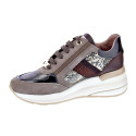 Zapatillas Keys zapatos Mujer modelo K9952 Marrón Cordón