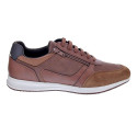Zapatillas Geox zapatos Hombre modelo Avery Marrón Cordón