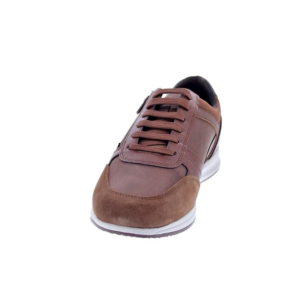 Zapatillas Geox zapatos Hombre modelo Avery Marrón Cordón