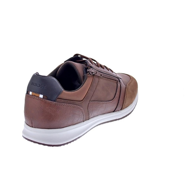 Zapatillas Geox zapatos Hombre modelo Avery Marrón Cordón