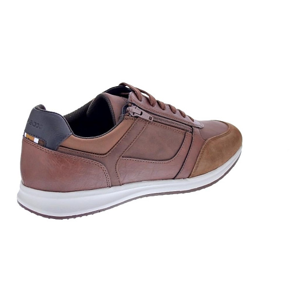 Zapatillas Geox zapatos Hombre modelo Avery Marrón Cordón