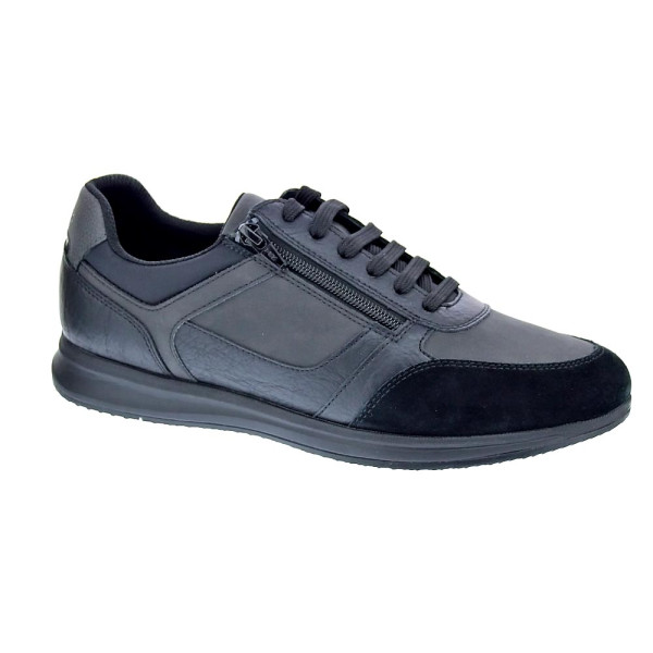 Zapatillas Geox zapatos Hombre modelo Avery Negro Cordón