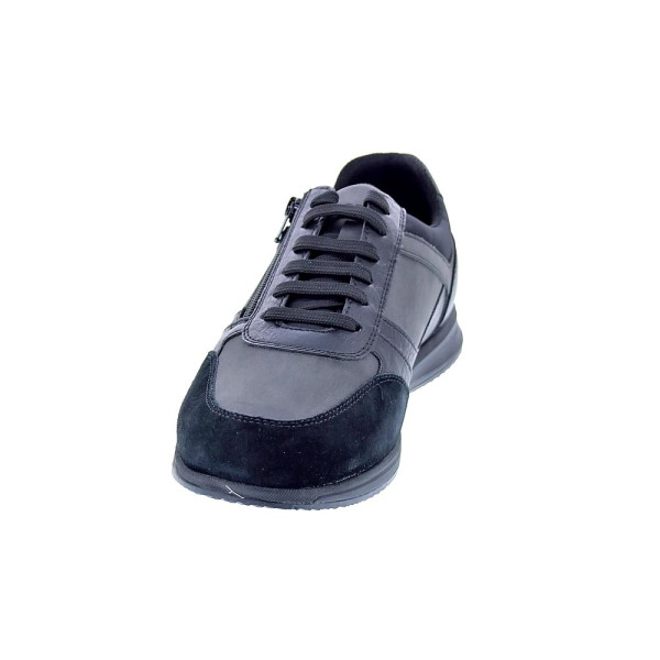 Zapatillas Geox zapatos Hombre modelo Avery Negro Cordón
